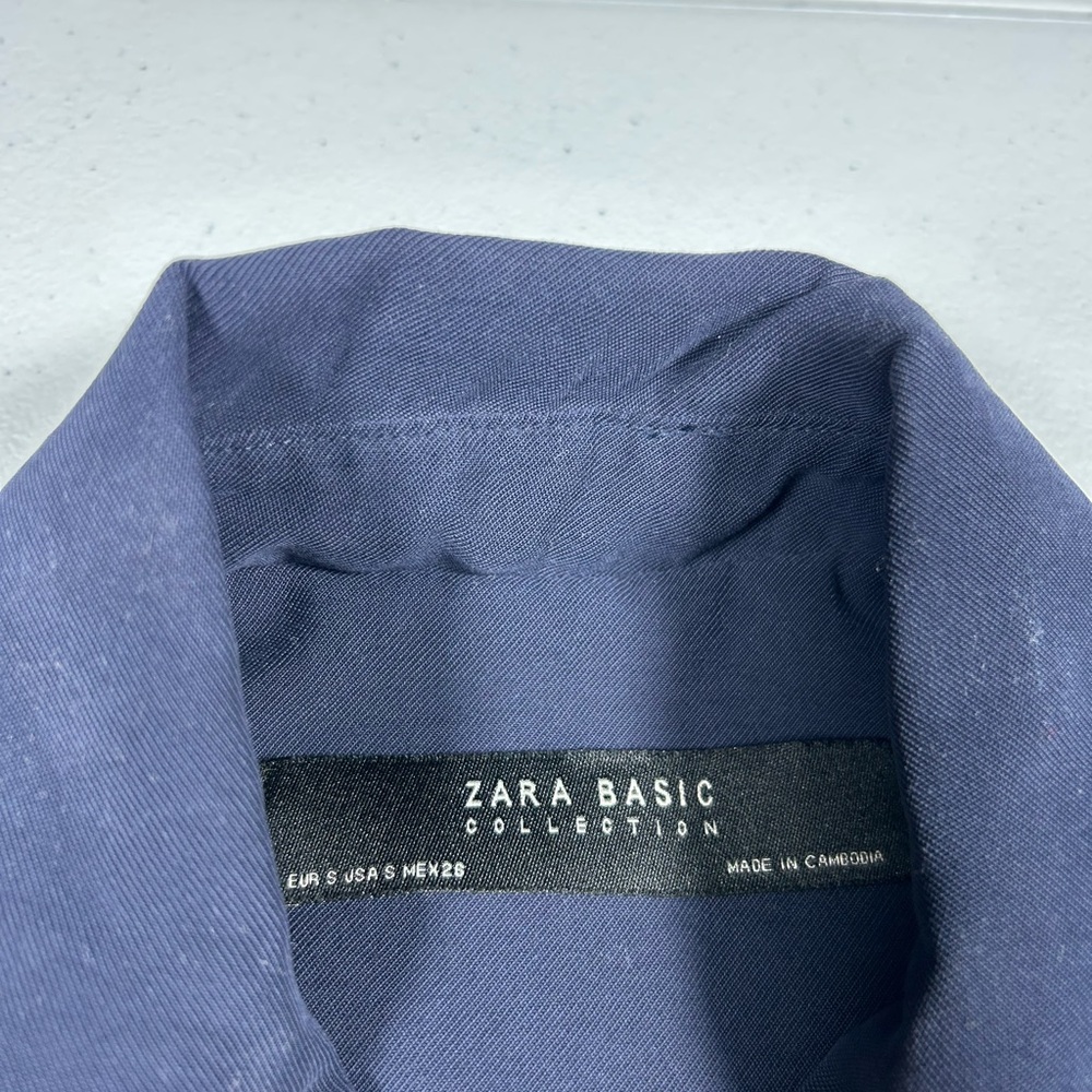 Zara Basic Collection Navy Jacket - image 2